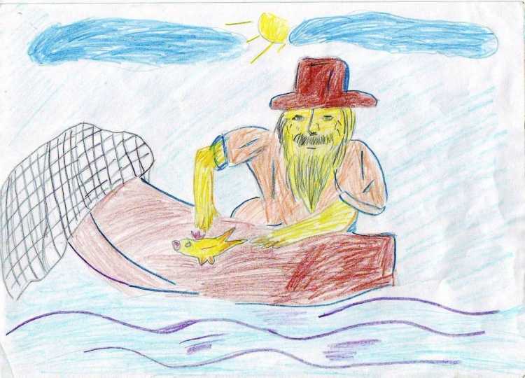 Золотая рыбка из сказки Золотая рыбка