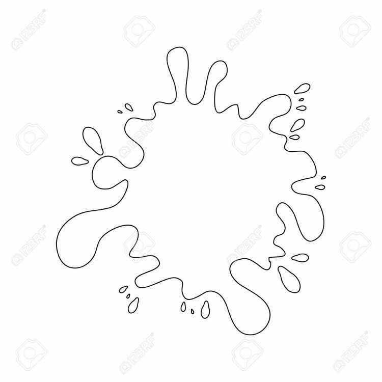 Контур Кляксы для детей