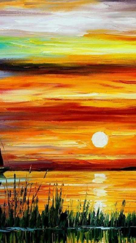 Леонид Афремов Флорида закат