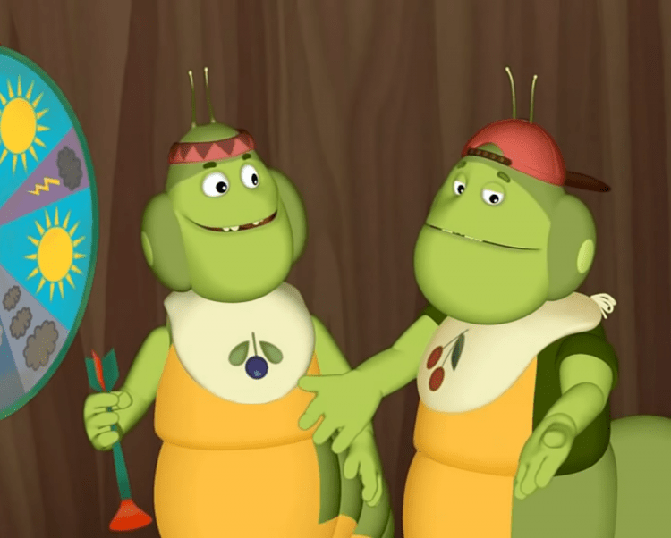 Лунтик герои Вупсень и Пупсень