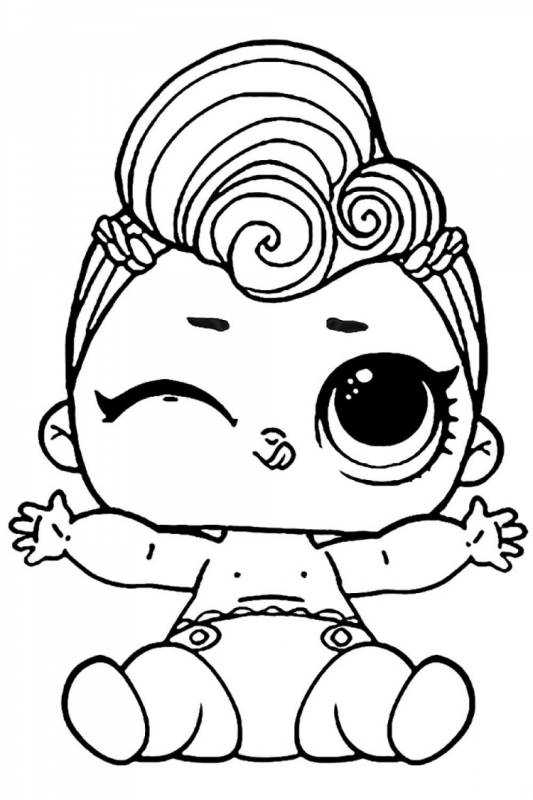 Распечатка ЛОЛ малыши