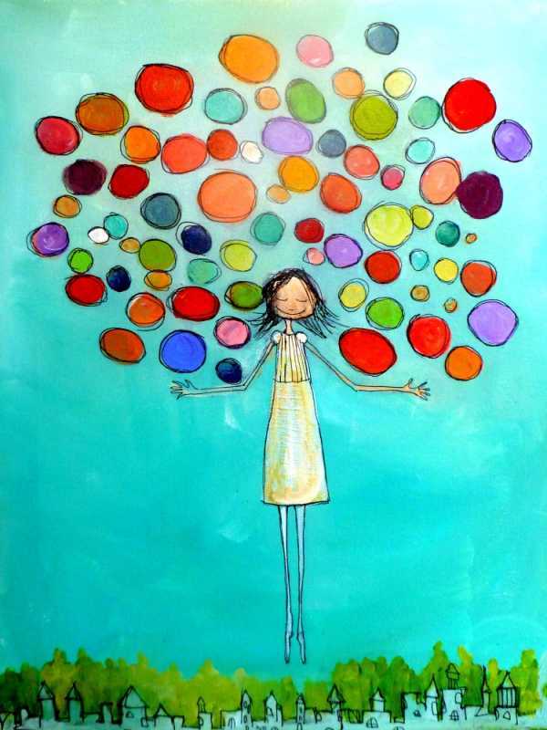 Позитивные детские рисунки