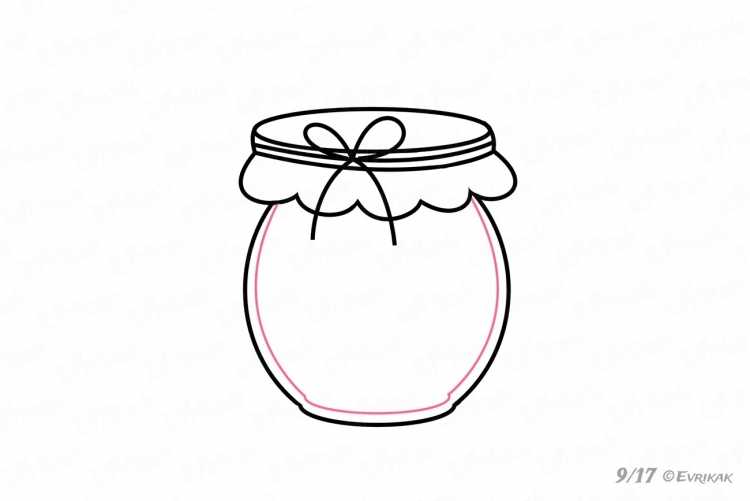 Баночки заготовки для рисования