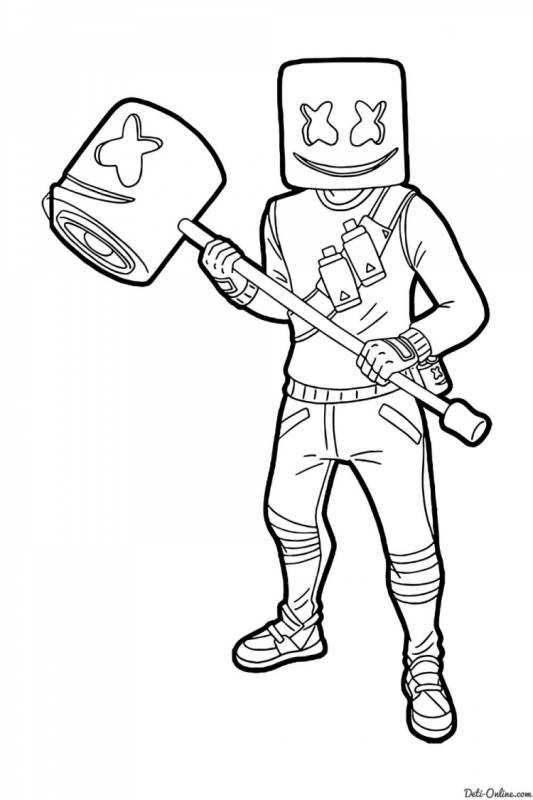 Зефирки для срисовки