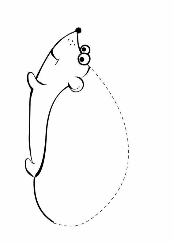 Ёжик раскраска для детей