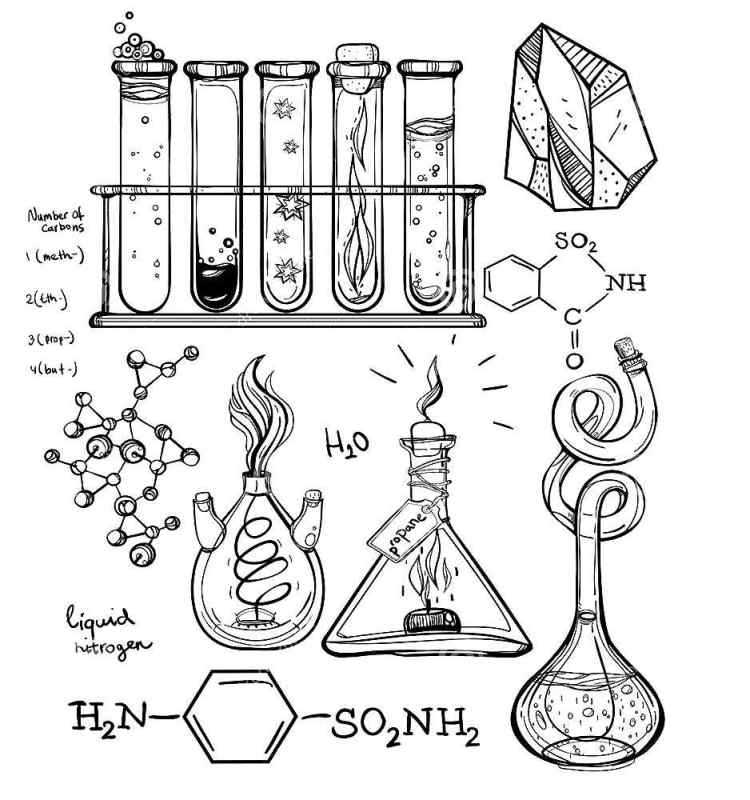 Таблица Менделеева комикс