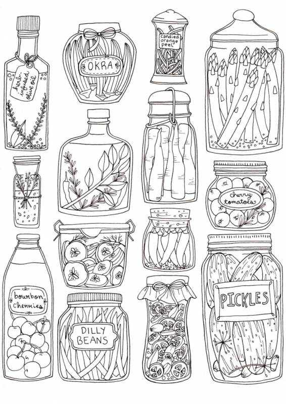 Баночки заготовки для рисования