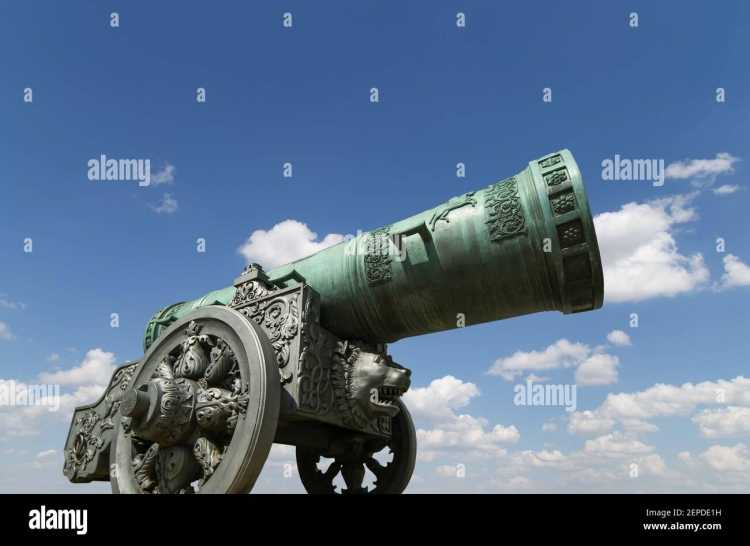 Пушка раскраска