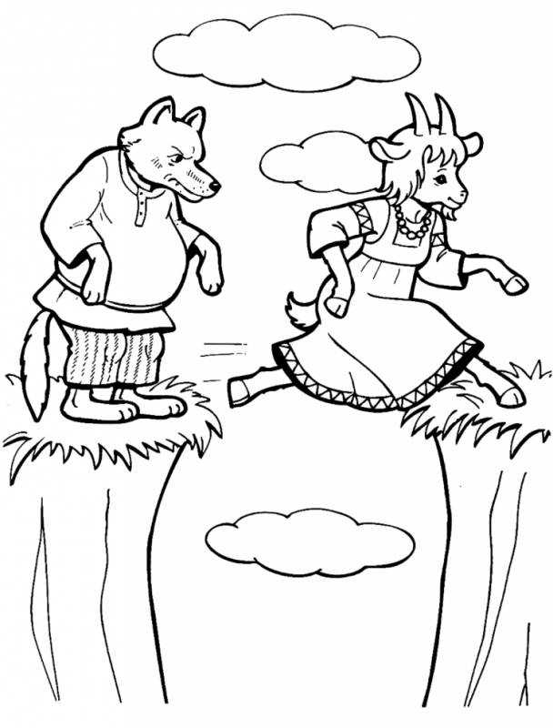 Волк и семеро козлят на новый лад. 1975.