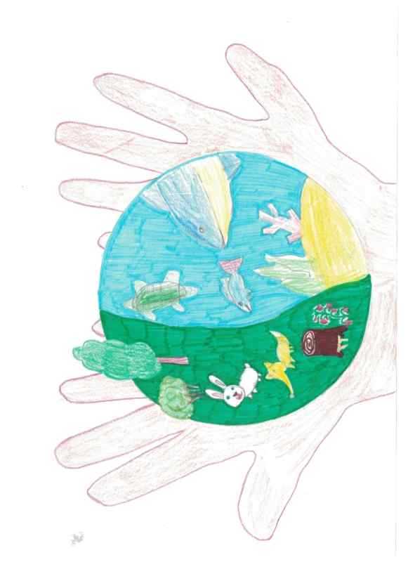 Планета будущего рисунок