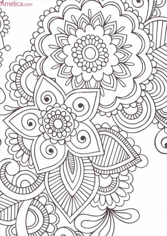 Раскраски сложные