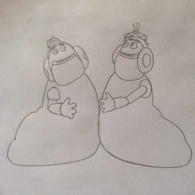 Книжка раскраска Лунтик