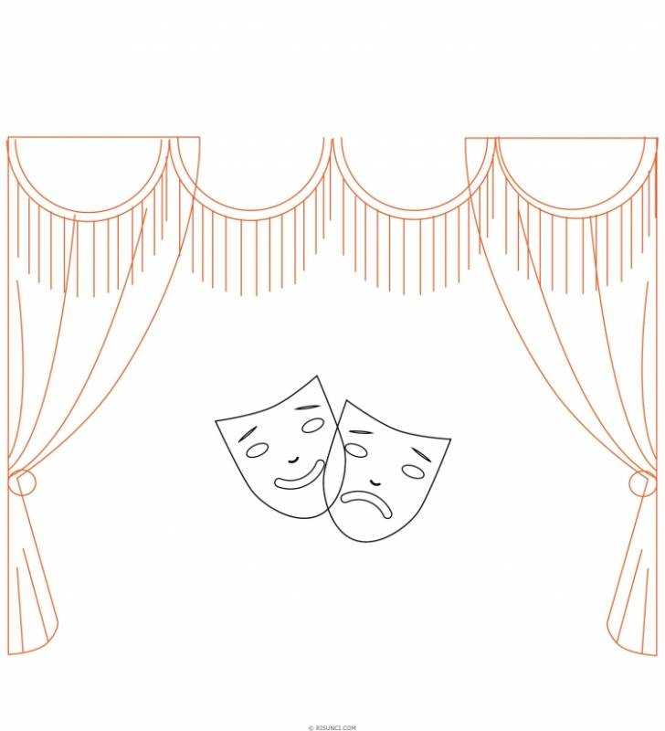 Петрушка Скоморох раскраска