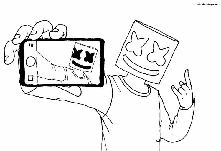 Распечатка маршмеллоу