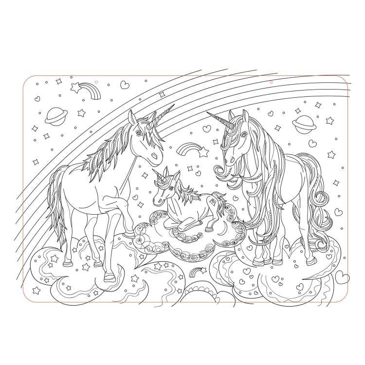 Орнамент в квадрате для детей