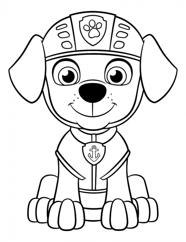 Закраски Щенячий патруль
