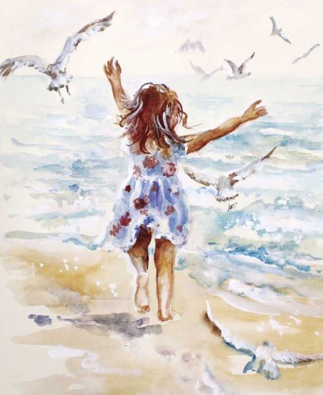 Аннет Логинова картины море