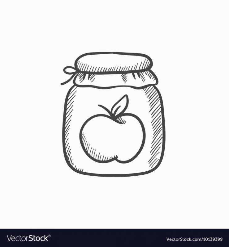 Банки для варенья раскрашивать