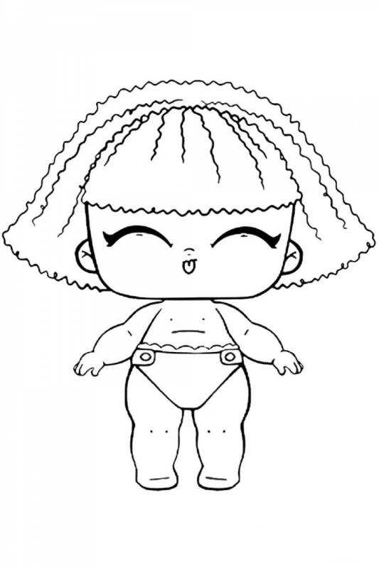 Куклы ЛОЛ раскраски Индепендент