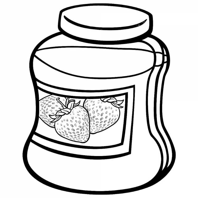 Банка раскраска для детей