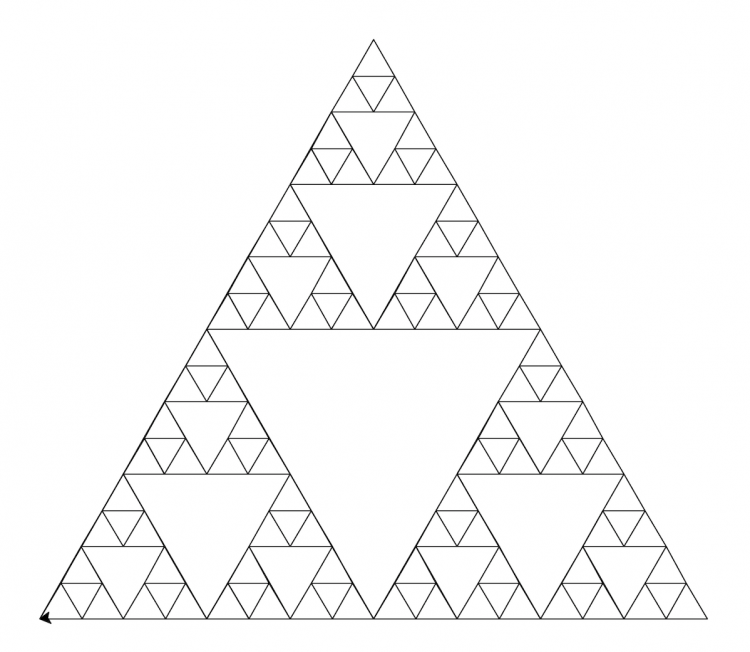 Треугольник Серпинского Паскаль