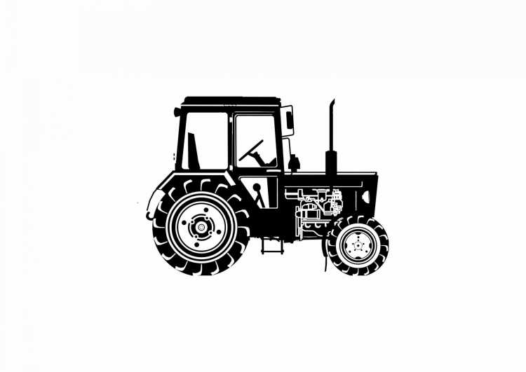 Трактор МТЗ 80 контур