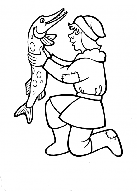 Золотая рыбка сказка Пушкина