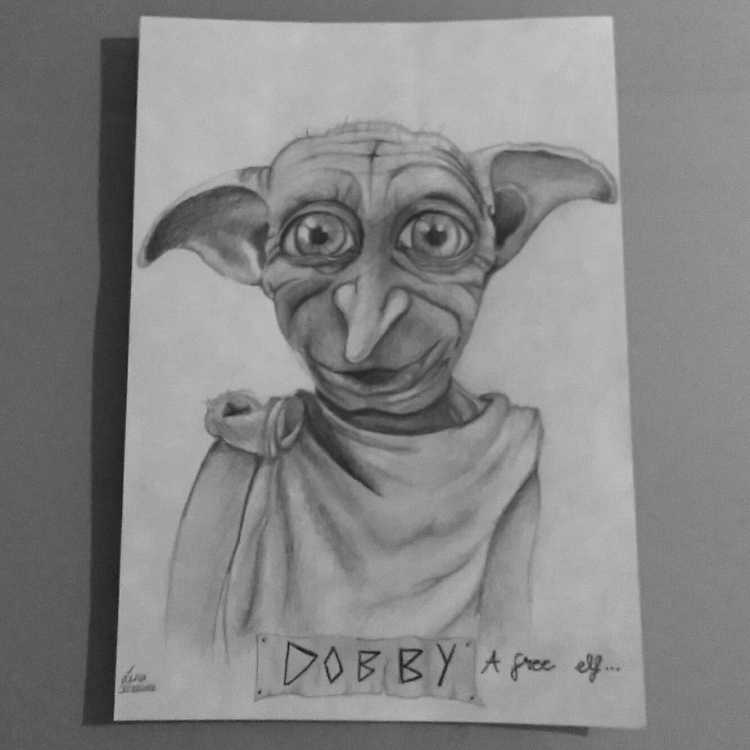 Добби трафарет