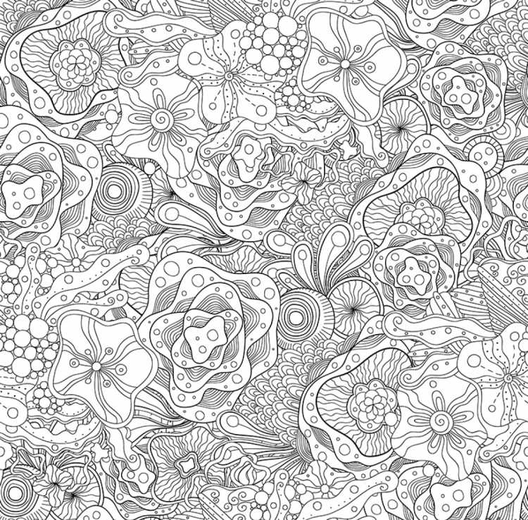 Узоры для раскрашивания