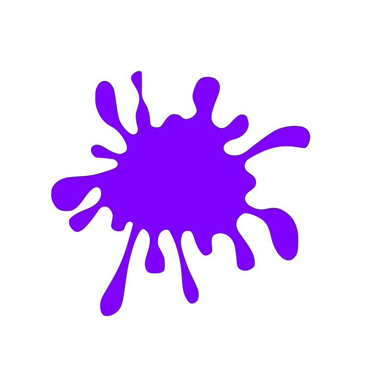 Сиреневая Клякса