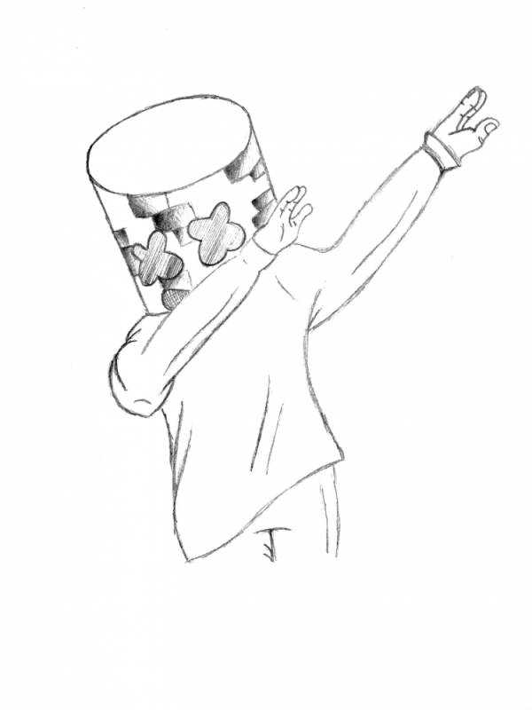 Картинки маршмеллоу раскраска