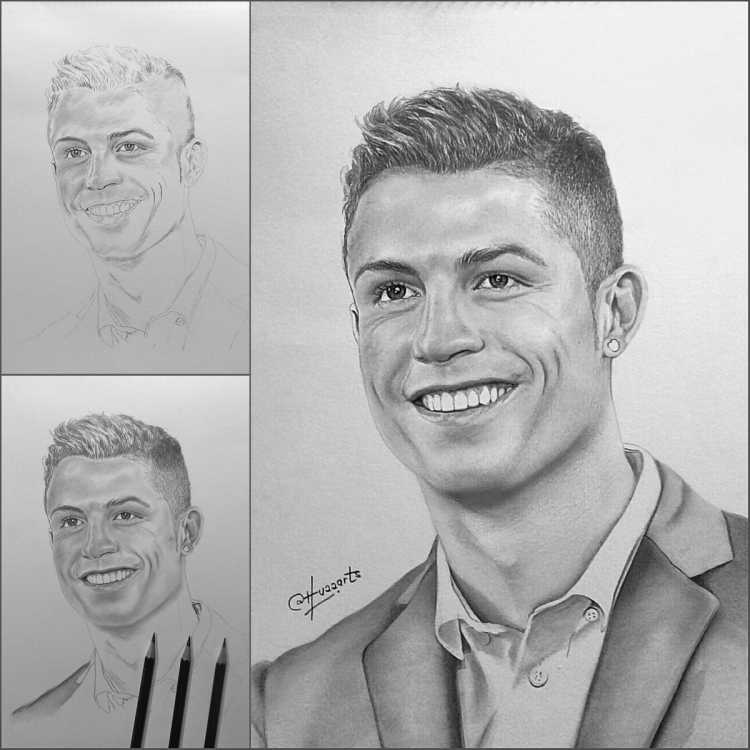 Распечатать Криштиану Роналду