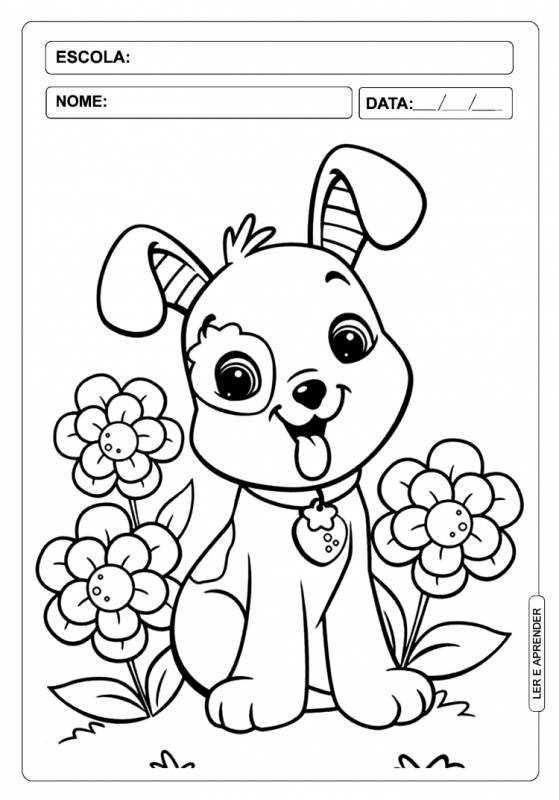 Спаниель шаблон