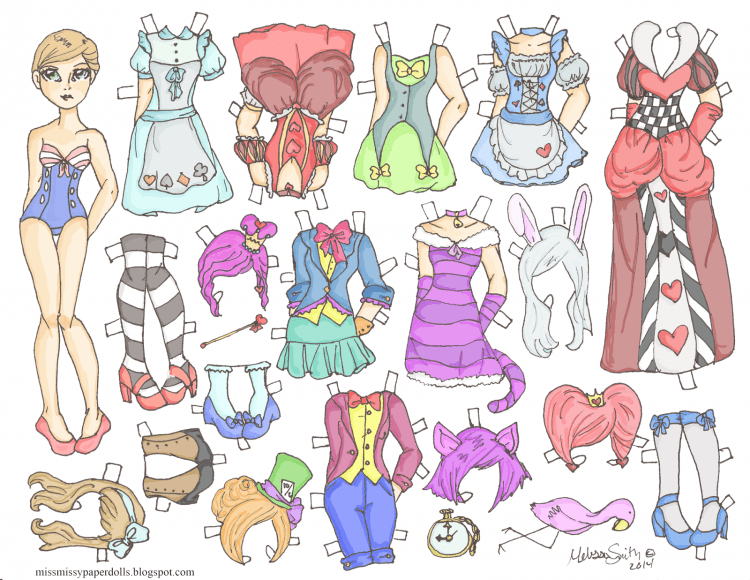 Бумажные куклы