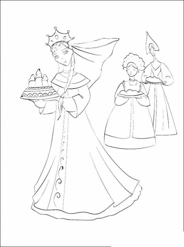 Царевны в полный рост