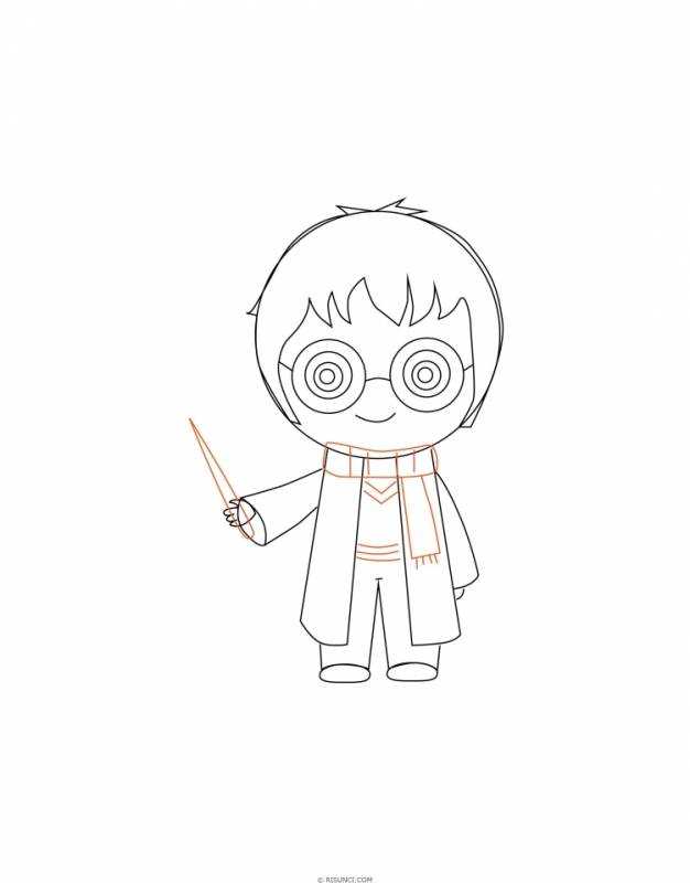 Раскраска Гарри Поттер Сириус Блэк