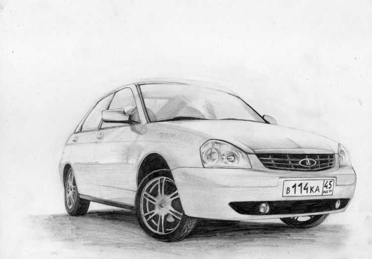 Рисунки ВАЗ 2114 ВАЗ Приора