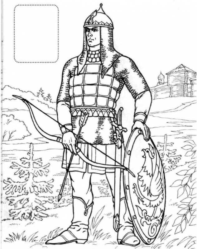 Кантата Александр Невский рисунок