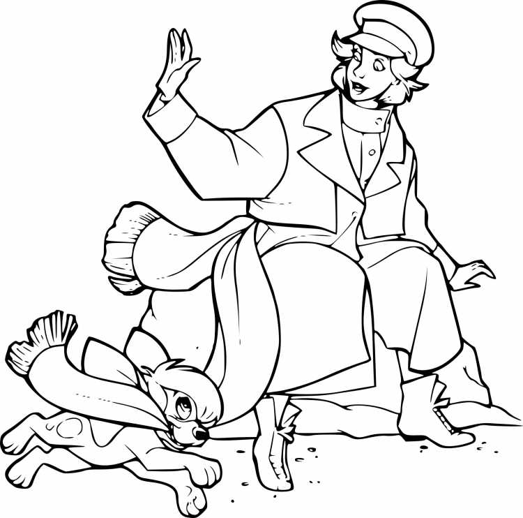 Хоттабыч эскиз