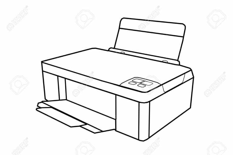 Рисунки для принтера черно-белые