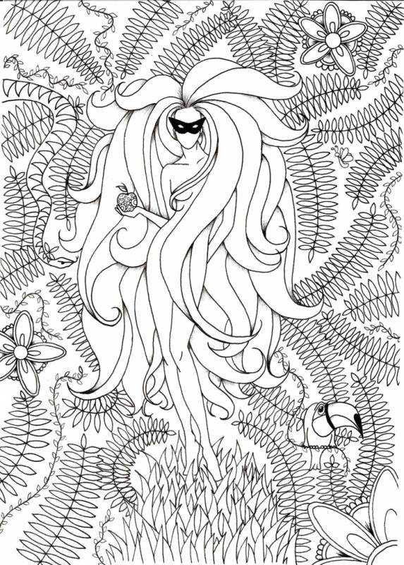 Раскраски девушки