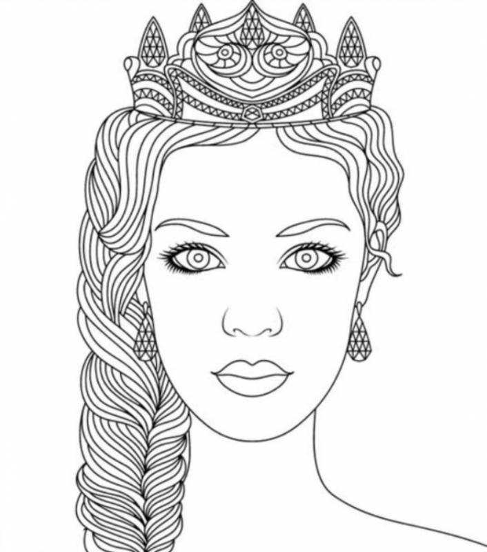Раскраски для девочек очень красивые