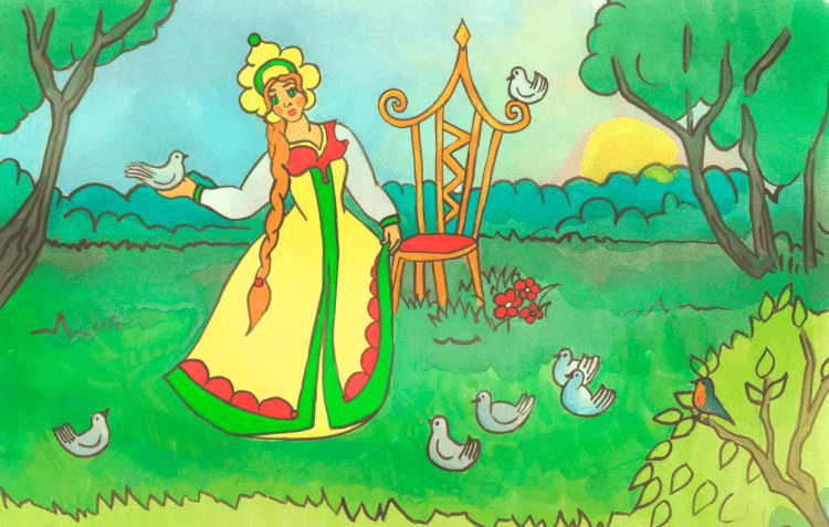 Сказочные персонажи на окна