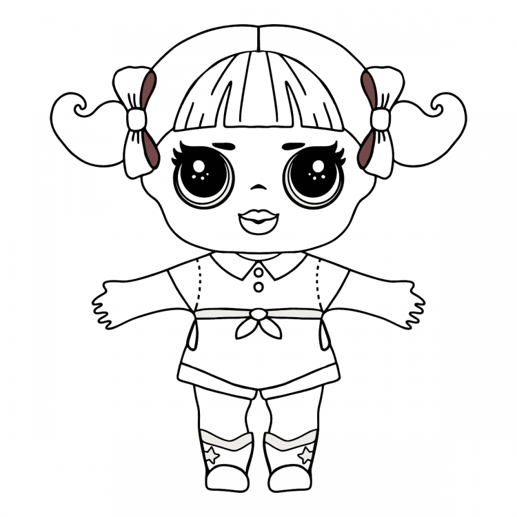 Куклы ЛОЛ куклы ЛОЛ раскраски