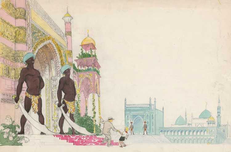 Поэтапное рисование бабы яги для детей