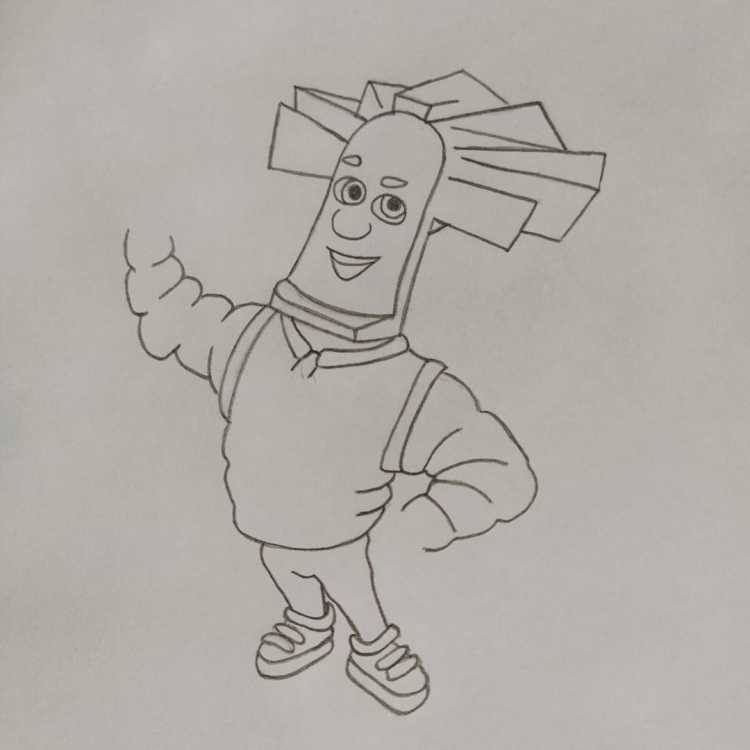 Фиксики раскраска Папус