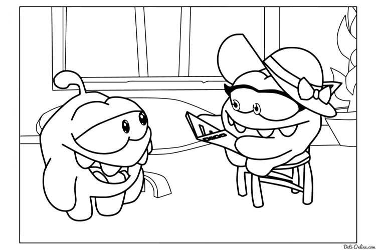 Ам Ням рисунок