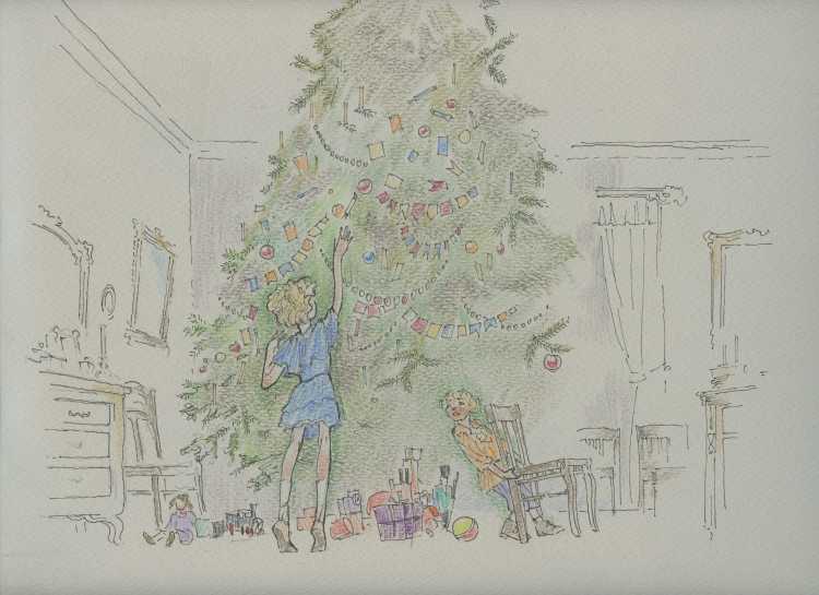 Зощенко елка иллюстрации