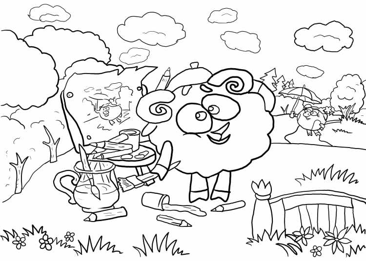 Совунья из смешариков