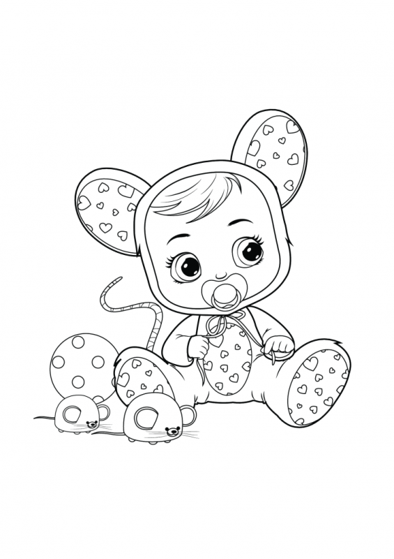 Раскраски для детей край бэби